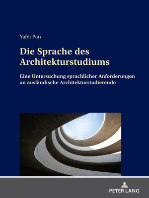 cover image of Die Sprache des Architekturstudiums